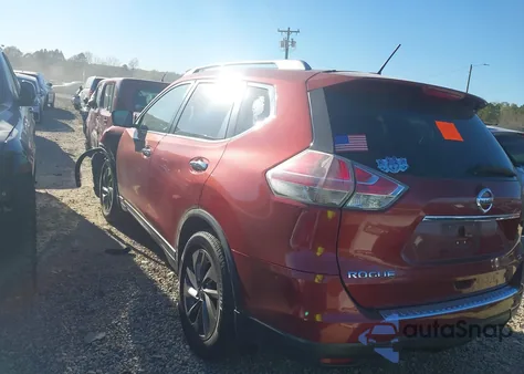 2016 Nissan Rogue Sl from USA, damaged, VIN 5N1AT2MT9GC916868